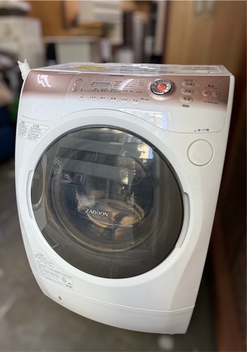 東芝 ドラム式洗濯乾燥機 ZABOON TW-Z8200L 2012年製