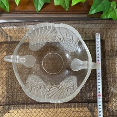 価格相談可🥳白鳥🦢のガラスの入れ物 ボウルの画像