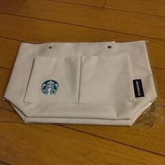 スターバックス　バックインバック　クリアポーチの画像
