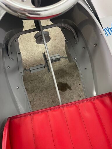 【D-361】飛行機ペダルカー レアアイテム レトロ品 中古 激安