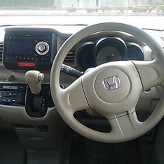 ☆車検２年付☆H25　N-BOX　123400キロ　スマートキー　ＣＤデッキ　プッシュスタート　 電動格納ミラー　スライドドアの画像