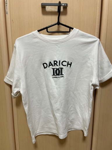 ダーリッチ Darich シャイニーDDロゴコンパクトロングTシャツ ホワイト