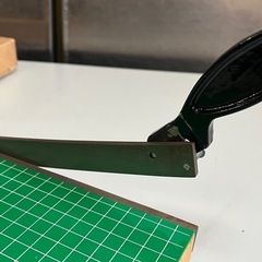 King GREEN CUTTER サイズ カビネ ( 2L判 ) 箱入り 裁断機 ペーパーカッター 裁断テスト済 浅沼商会 中古品 ④の画像