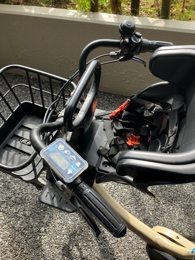2-3人乗りok電動自転車YAMAHA  バディ　前後ろ子供乗せ可能⭕️オプション、幼児ヘルメット付き