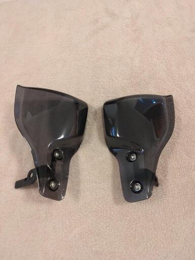 ホンダPCX JF56純正OPロングスクリーン& FANKSナックルバイザー2