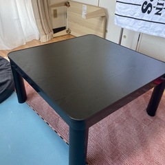 こたつにもなる綺麗な机です