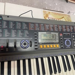 CASIO　キーボード　CTK-601　ピアノ　電子　鍵盤　アダプター付属　61鍵盤　音出し確認済　動作確認済　中古品　③の画像