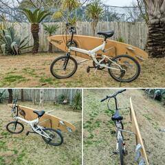 サーフボートキャリア付き 中古 20インチ 折畳み自転車
6段式...