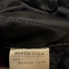 MEN'S MELROSE ダークグレー トレンチコート　無地　Mの画像