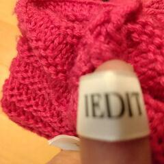 【セーター】レディース IEDITの画像