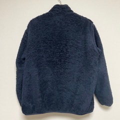 ユニクロ　フリース　Mサイズ　ネイビーの画像