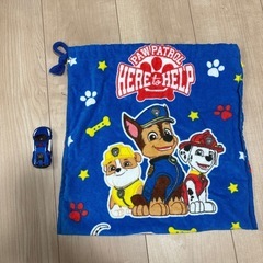 ハンドメイド　パウパトロール　巾着　バッグ　お着替え入れの画像