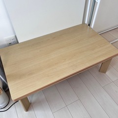 こたつにもなる机