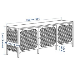 【受け渡し決定しました】テレビボード IKEA FJÄLLBO フィエルボ 150cm  人気商品の画像