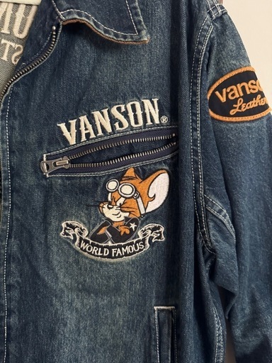 VANSON オーバーオール 2XL つなぎ トムとジェリー VANSON×TOM&JERRY