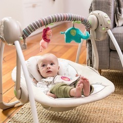 Ingenuity ポータブル ベビー スイング　電動バウンサー