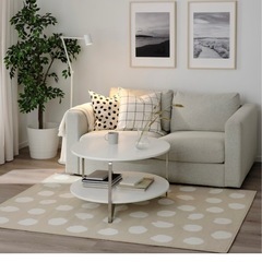 IKEA ラグ　カーペットの画像