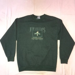 米国製トレーナースウェット　ＸＬ　グリーン