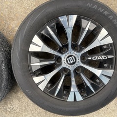 ハイエース　DAD 17インチ タイヤホイールセットの画像