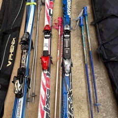 スキーセットカバー付きの画像