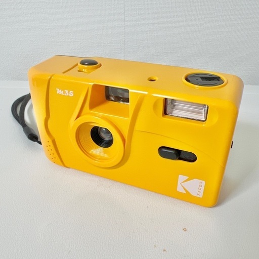 Kodak m35 イエロー フィルムカメラ