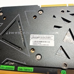ジャンク品　NVIDIA GeForce RTX 2080Ti 搭載 グラフィックボード GALAKURO GAMINGシリーズの画像