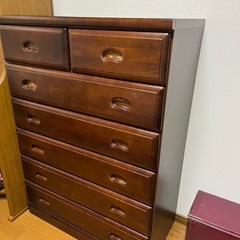 整理タンス6段の画像