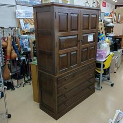 着物タンス☆大きいサイズ☆シミ・割れ箇所あります。【浜村鹿野温泉...