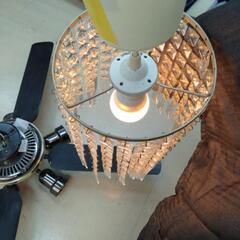 IKEA ペンダントライト T0314 HEMMA  シャンデリア付 シーリング 白 通電確認済 MAX60watt イケアの画像