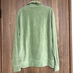 Polo Ralph Lauren 緑 コーデュロイ ハーフジップの画像