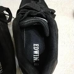 美品　　EDWIN　スニーカー　23.5の画像