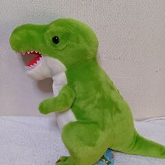 本日受け渡し決定！　恐竜リュク＆お散歩恐竜（トコトコ歩く）＆恐竜ぬいぐるみの画像