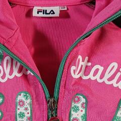 女の子/キッズ/ジャージ上下セット/FILA/フィラ/110の画像