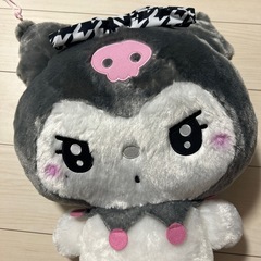 最新ゆるかわサンリオキャラクターズ　スーパーラージクロミぬいぐるみの画像