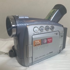 【動作良好】Canon FV50 ビデオカメラ キット 22倍ズームの画像