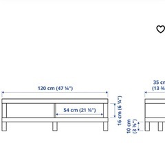 無料で差し上げます！　IKEA LACK.  テレビ台　の画像