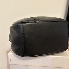 本革　がま口バックの画像
