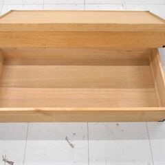桐箱 2段 着物収納ケース 桐たんす 幅91x奥行42x高さ27cm 衣装箱 苫小牧西店の画像
