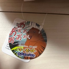 マーモット音声ぬいぐるみ新品タグ付きの画像