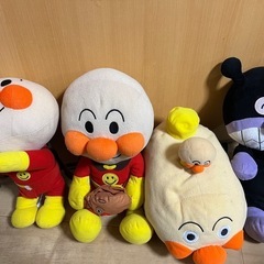 アンパンマンとバイキンマンぬいぐるみ