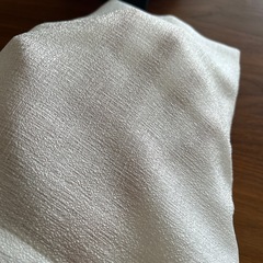シンプルなスタイル ポリエステル ファイバー製 カーテン ホワイト 透明  海外製品２枚組ですの画像
