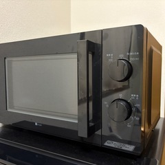 ニトリ　電子レンジ　ブラック　西日本専用