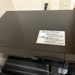 ニトリ　電子レンジ　ブラック　西日本専用の画像