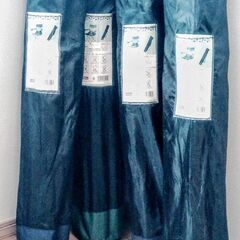 ◆取引条件あり◆【未使用新古品】コンパクトアームチェアx4客・折畳キャンピング用（ネイビー2客+グリーン2客各サイズ：約56x56xH91㎝、収納キャリーバック）の画像
