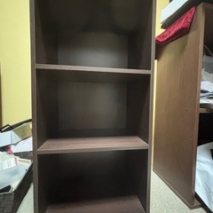 カラーボックス　茶色