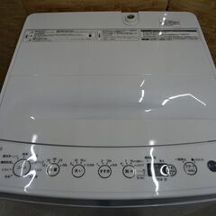 【恵庭】ハイアール　24年製　全自動洗濯機　BW-45A　高年式美品！の画像