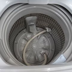 【恵庭】ハイアール　24年製　全自動洗濯機　BW-45A　高年式美品！の画像