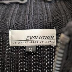 EVOLUTION　ニットジャケット セーターの画像