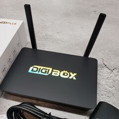 起動1回 Digibox D3 PLUS スマートテレビボックス Androidプレーヤー 世界中のTVが見れるの画像