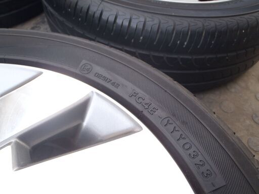 ホンダ純正　14インチ　165/55R14　2023年製ヨコハマ　ブルーアース付　4本　Nボックスなど